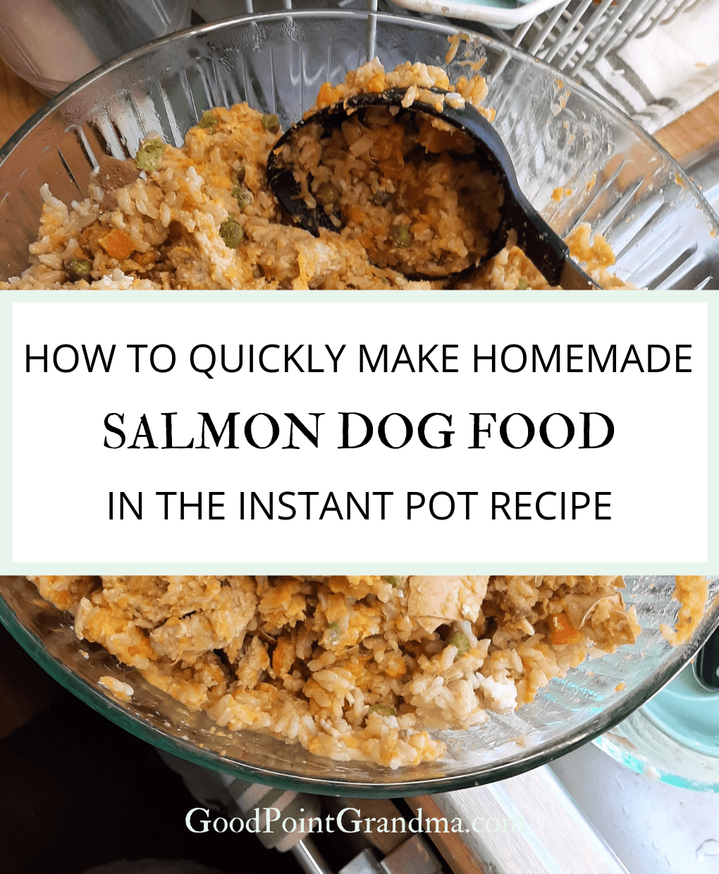 How To Quickly Make Homemade Salmon Dog Food In The Instant Pot Recipeme